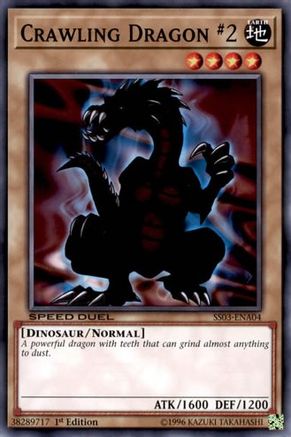 Crawling Dragon #2 (SS03-ENA04) - Speed Duel Decks: Ultimate Predators 1st Edition Speed Duel Decks: Ultimate Predators Yugioh Single Squirtle Squad Card Shop.