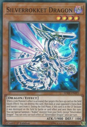 Silverrokket Dragon (SDRR-EN001) - Structure Deck: Rokket Revolt 1st Edition Structure Deck: Rokket Revolt Yugioh Single Squirtle Squad Card Shop.