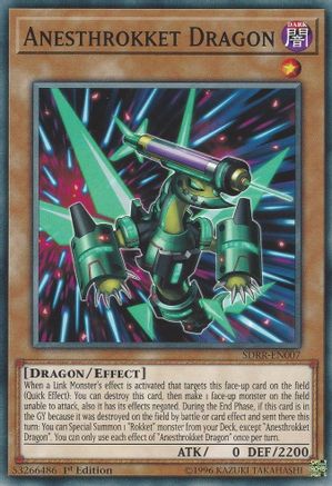 Anesthrokket Dragon (SDRR-EN007) - Structure Deck: Rokket Revolt 1st Edition Structure Deck: Rokket Revolt Yugioh Single Squirtle Squad Card Shop.