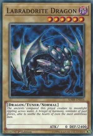 Labradorite Dragon (SDRR-EN016) - Structure Deck: Rokket Revolt 1st Edition Structure Deck: Rokket Revolt Yugioh Single Squirtle Squad Card Shop.