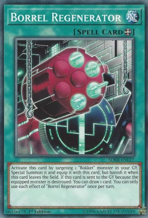Borrel Regenerator (SDRR-EN027) - Structure Deck: Rokket Revolt 1st Edition Structure Deck: Rokket Revolt Yugioh Single Squirtle Squad Card Shop.
