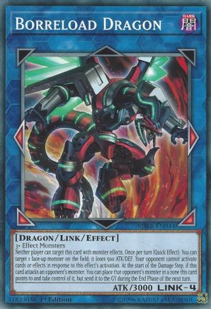 Borreload Dragon (SDRR-EN044) - Structure Deck: Rokket Revolt 1st Edition Structure Deck: Rokket Revolt Yugioh Single Squirtle Squad Card Shop.