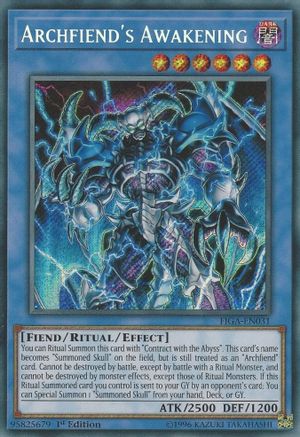 Archfiend's Awakening (FIGA-EN031) - Fists of the Gadgets 1st Edition Fists of the Gadgets Yugioh Single Squirtle Squad Card Shop.
