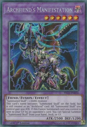 Archfiend's Manifestation (FIGA-EN034) - Fists of the Gadgets 1st Edition Fists of the Gadgets Yugioh Single Squirtle Squad Card Shop.
