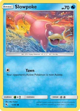 Slowpoke 012 Hidden Fates - Common