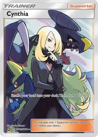 Sun & Moon - Hidden Fates Shiny Vault - Cynthia SV82/SV94
