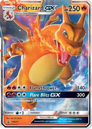 Charizard GX SM211 - Holofoil SM Promos - Promo SM Promos Pokemon Single Squirtle Squad Card Shop.