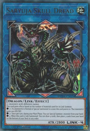 Saryuja Skull Dread (DUDE-EN026) - Duel Devastator 1st Edition Duel Devastator Yugioh Single Squirtle Squad Card Shop.
