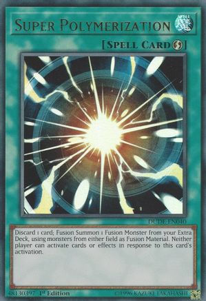 Super Polymerization (DUDE-EN040) - Duel Devastator 1st Edition Duel Devastator Yugioh Single Squirtle Squad Card Shop.