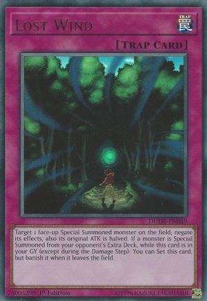 Lost Wind (DUDE-EN049) - Duel Devastator 1st Edition Duel Devastator Yugioh Single Squirtle Squad Card Shop.