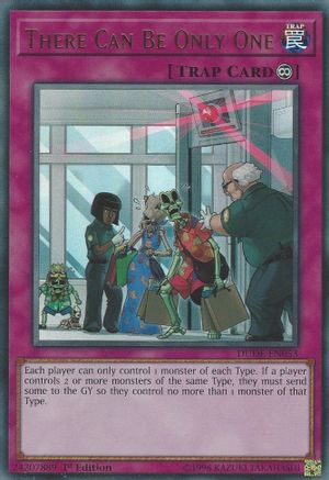There Can Be Only One (DUDE-EN053) - Duel Devastator 1st Edition Duel Devastator Yugioh Single Squirtle Squad Card Shop.