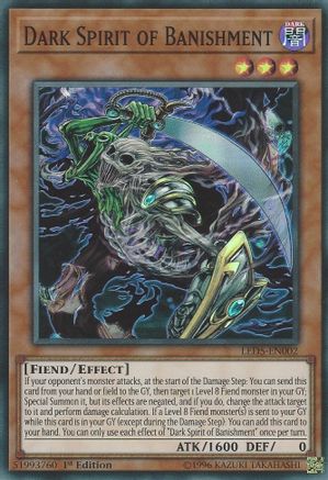 Dark Spirit of Banishment (LED5-EN002) - Legendary Duelists: Immortal Destiny 1st Edition Legendary Duelists: Immortal Destiny Yugioh Single Squirtle Squad Card Shop.