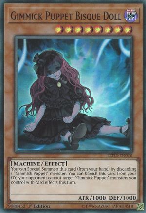 Gimmick Puppet Bisque Doll (LED5-EN036) - Legendary Duelists: Immortal Destiny 1st Edition Legendary Duelists: Immortal Destiny Yugioh Single Squirtle Squad Card Shop.