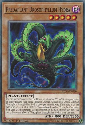 Predaplant Drosophyllum Hydra (LED5-EN050) - Legendary Duelists: Immortal Destiny 1st Edition Legendary Duelists: Immortal Destiny Yugioh Single Squirtle Squad Card Shop.