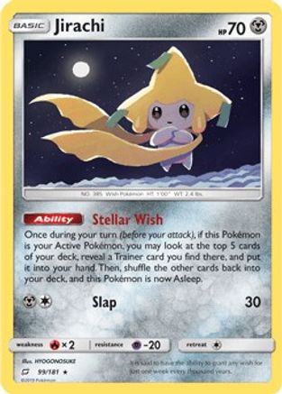 Jirachi 099/181 Deck Exclusives - Rare Deck Exclusives Pokemon Single Squirtle Squad Card Shop.