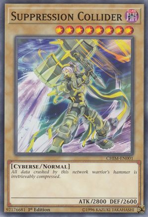 Suppression Collider (CHIM-EN001) - Chaos Impact Unlimited Chaos Impact Yugioh Single Squirtle Squad Card Shop.