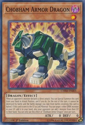 Chobham Armor Dragon (CHIM-EN005) - Chaos Impact 1st Edition Chaos Impact Yugioh Single Squirtle Squad Card Shop.