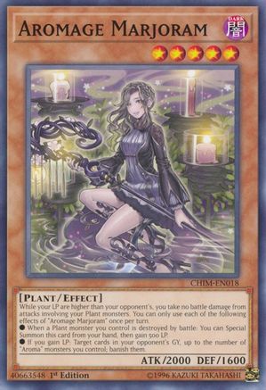 Aromage Marjoram (CHIM-EN018) - Chaos Impact 1st Edition Chaos Impact Yugioh Single Squirtle Squad Card Shop.