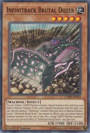 Infinitrack Brutal Dozer (CHIM-EN022) - Chaos Impact Unlimited Chaos Impact Yugioh Single Squirtle Squad Card Shop.
