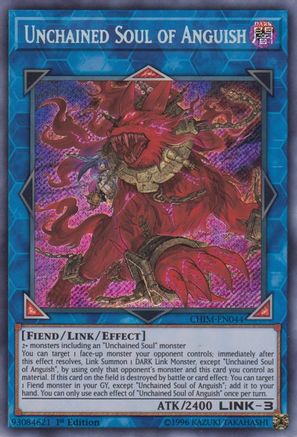 Unchained Soul of Anguish (CHIM-EN044) - Chaos Impact 1st Edition Chaos Impact Yugioh Single Squirtle Squad Card Shop.