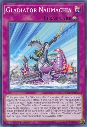 Gladiator Naumachia (CHIM-EN072) - Chaos Impact Unlimited Chaos Impact Yugioh Single Squirtle Squad Card Shop.