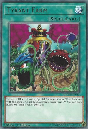 Tyrant Farm (CHIM-EN083) - Chaos Impact Unlimited Chaos Impact Yugioh Single Squirtle Squad Card Shop.