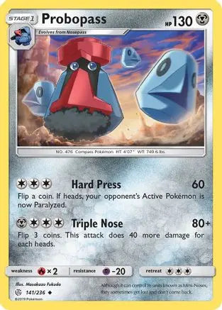 Probopass - Reverse Holofoil SM Cosmic Eclipse - Uncommon