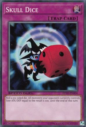 Skull Dice (EVSD-EN004) - Event Pack Speed Duel Unlimited Event Pack Speed Duel Yugioh Single Squirtle Squad Card Shop.