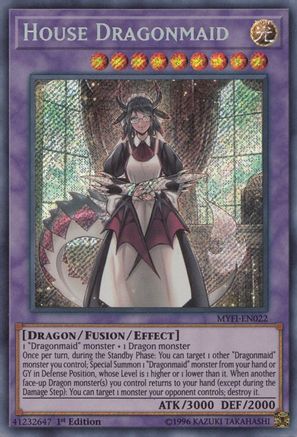 House Dragonmaid (MYFI-EN022) - Mystic Fighters 1st Edition Mystic Fighters Yugioh Single Squirtle Squad Card Shop.