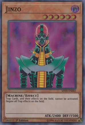 Jinzo (MYFI-EN041) - Mystic Fighters 1st Edition Mystic Fighters Yugioh Single Squirtle Squad Card Shop.