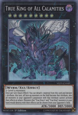True King of All Calamities (MYFI-EN049) - Mystic Fighters 1st Edition Mystic Fighters Yugioh Single Squirtle Squad Card Shop.