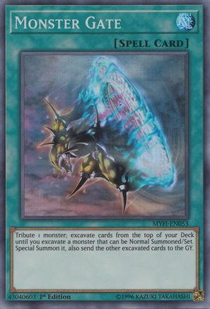 Monster Gate (MYFI-EN053) - Mystic Fighters 1st Edition Mystic Fighters Yugioh Single Squirtle Squad Card Shop.