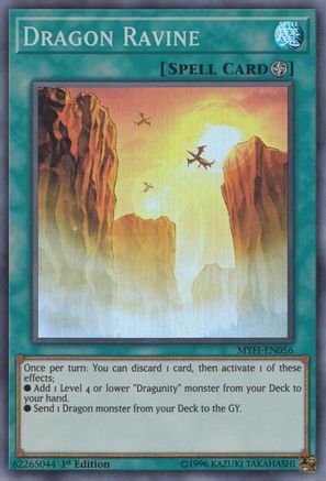 Dragon Ravine (MYFI-EN056) - Mystic Fighters 1st Edition Mystic Fighters Yugioh Single Squirtle Squad Card Shop.
