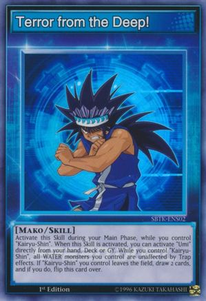 Terror from the Deep! (SBTK-ENS02) - Speed Duel: Trials of the Kingdom 1st Edition Speed Duel: Trials of the Kingdom Yugioh Single Squirtle Squad Card Shop.