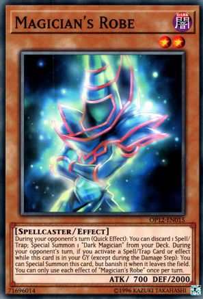 Magician's Robe (OP12-EN015) - OTS Tournament Pack 12 Unlimited OTS Tournament Pack 12 Yugioh Single Squirtle Squad Card Shop.