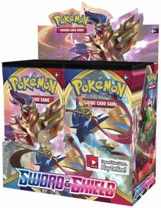 Sword & Shield Booster Box SWSH01: Sword & Shield Base Set Pokemon Sealed Squirtle Squad Card Shop.