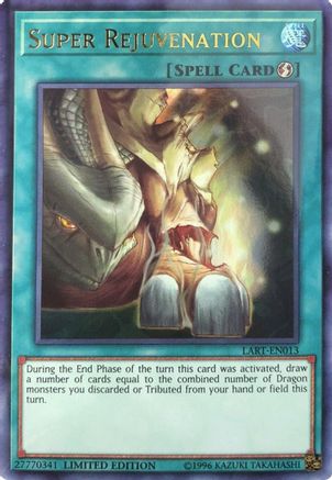 Super Rejuvenation (LART-EN013) - The Lost Art Promotion Limited The Lost Art Promotion Yugioh Single Squirtle Squad Card Shop.