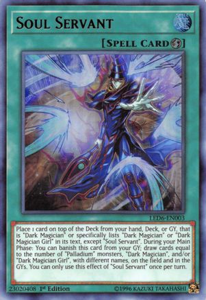Soul Servant (LED6-EN003) - Legendary Duelists: Magical Hero 1st Edition Legendary Duelists: Magical Hero Yugioh Single Squirtle Squad Card Shop.