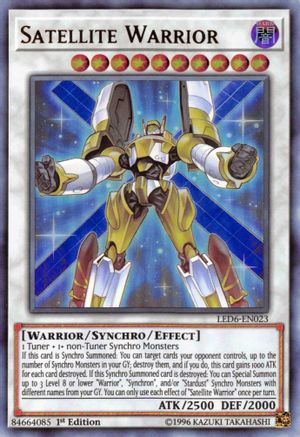 Satellite Warrior (LED6-EN023) - Legendary Duelists: Magical Hero 1st Edition Legendary Duelists: Magical Hero Yugioh Single Squirtle Squad Card Shop.