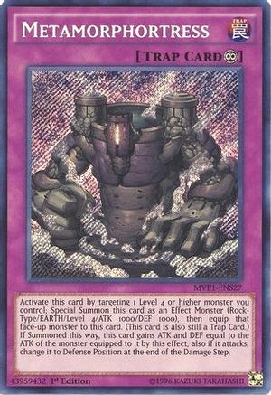 Metamorphortress (MVP1-ENS27) - The Dark Side of Dimensions Movie Pack: Secret Edition 1st Edition The Dark Side of Dimensions Movie Pack: Secret Edition Yugioh Single Squirtle Squad Card Shop.