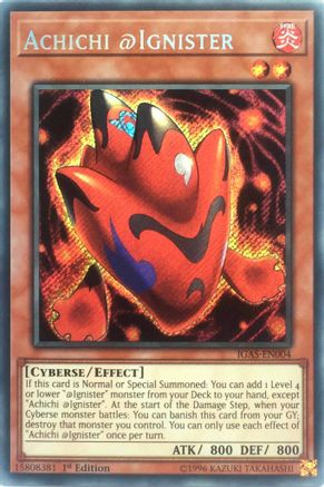 Achichi @Ignister (IGAS-EN004) - Ignition Assault Unlimited Ignition Assault Yugioh Single Squirtle Squad Card Shop.