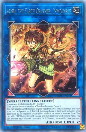 Aussa the Earth Charmer, Immovable (IGAS-EN048) - Ignition Assault 1st Edition Ignition Assault Yugioh Single Squirtle Squad Card Shop.