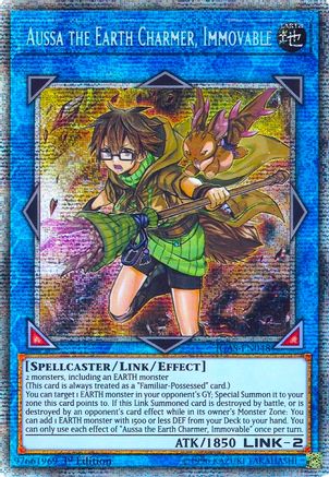 Aussa the Earth Charmer, Immovable (Starlight Rare) (IGAS-EN048) - Ignition Assault 1st Edition Ignition Assault Yugioh Single Squirtle Squad Card Shop.