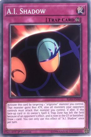 A.I. Shadow (IGAS-EN069) - Ignition Assault Unlimited Ignition Assault Yugioh Single Squirtle Squad Card Shop.
