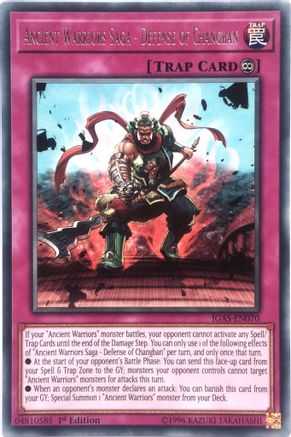 Ancient Warriors Saga - Defense of Changban (IGAS-EN070) - Ignition Assault Unlimited Ignition Assault Yugioh Single Squirtle Squad Card Shop.