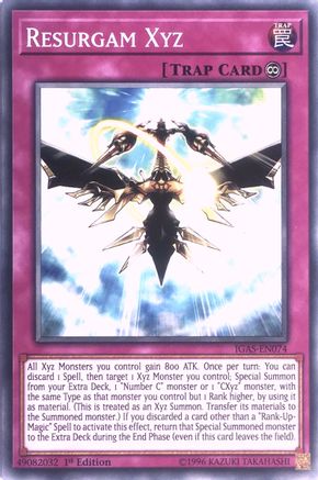 Resurgam Xyz (IGAS-EN074) - Ignition Assault 1st Edition Ignition Assault Yugioh Single Squirtle Squad Card Shop.