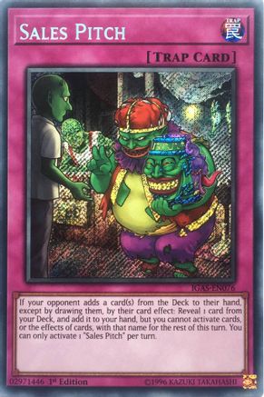 Sales Pitch (IGAS-EN076) - Ignition Assault Unlimited Ignition Assault Yugioh Single Squirtle Squad Card Shop.