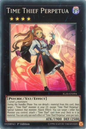 Time Thief Perpetua (IGAS-EN094) - Ignition Assault Unlimited Ignition Assault Yugioh Single Squirtle Squad Card Shop.
