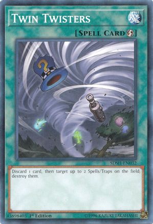 Twin Twisters (SDSH-EN032) - Structure Deck: Shaddoll Showdown 1st Edition Structure Deck: Shaddoll Showdown Yugioh Single Squirtle Squad Card Shop.