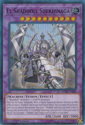 El Shaddoll Shekhinaga (SDSH-EN048) - Structure Deck: Shaddoll Showdown Unlimited Structure Deck: Shaddoll Showdown Yugioh Single Squirtle Squad Card Shop.